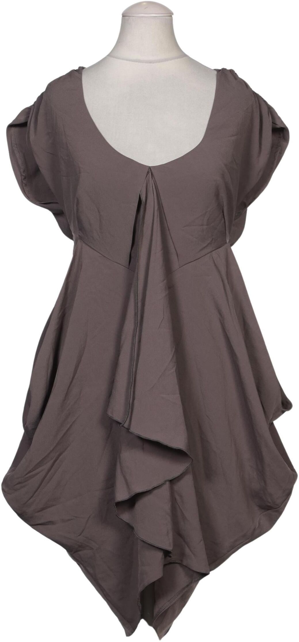 asos Damen Kleid, Grau, Gr. EU 38, Synthetik - Second Hand