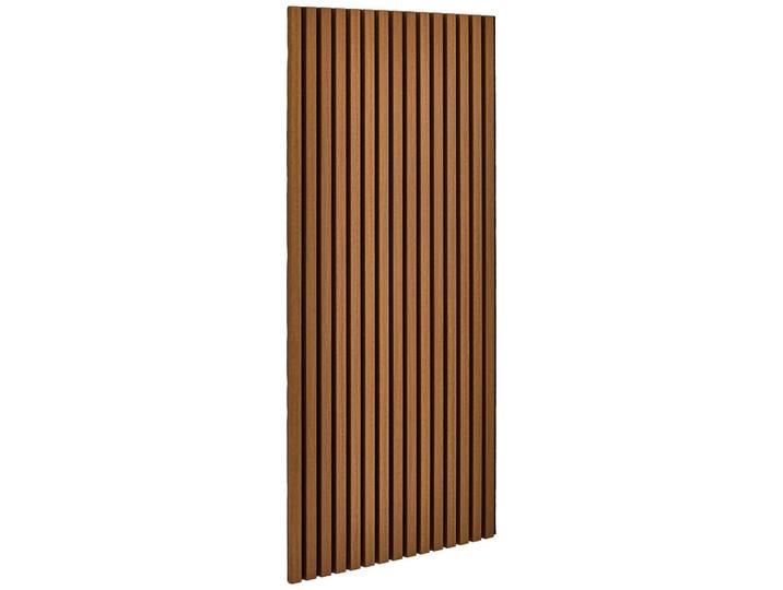 Boxxx Akustikpaneel, Schwarz, Walnussfarben, Kunststoff, Holzwerkstoff, 60x120x2.1 cm, Wandverkleidung, Akustikpaneele