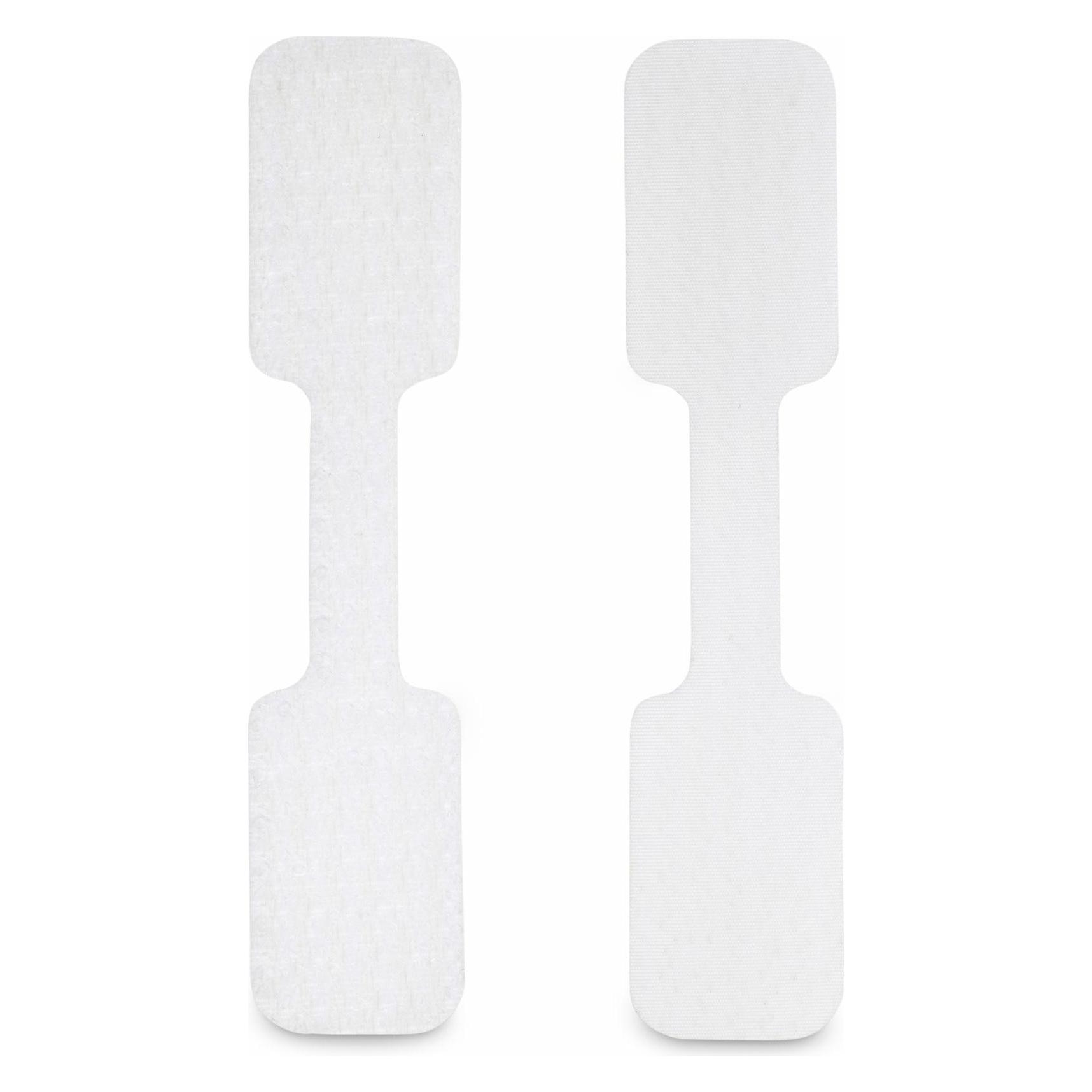 StarTech com CABLE-TAG-HLWH, Kabelmarkierungen, Universal, Weiss (Klettkabelbinder, 90 mm, 100 Stk.) (CABLE-TAG-HLWH)