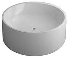 Vitra Istanbul Whirlwanne 52990071000 d= 160cm, zylindrisch, freistehend, weiß, System Duo-Soft