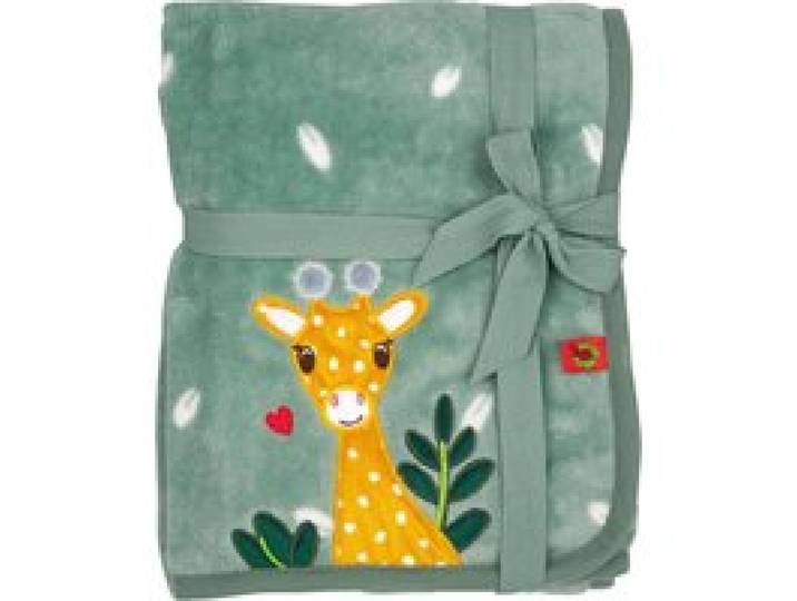 Kuscheldecke Giraffe - BabyGlück (100x75cm)