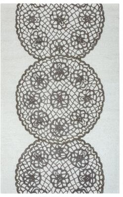 Alora Decor Charming Medallion Hand-tufted Wool Blend Rug