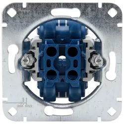 Kopp 507500007 S Unterputz Serienschalter-Sockel aluminium