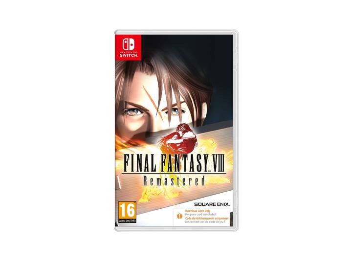 Final Fantasy VIII Remastered - Code in a box Switch SQUARE ENIX