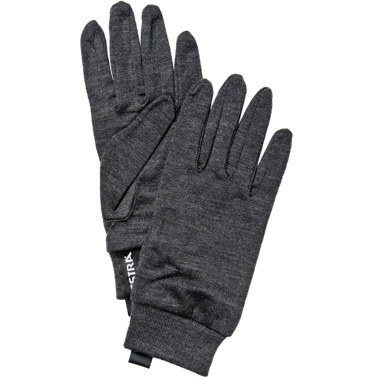 Hestra Handschuh MERINO WOOL LINER charcoal - 8,0