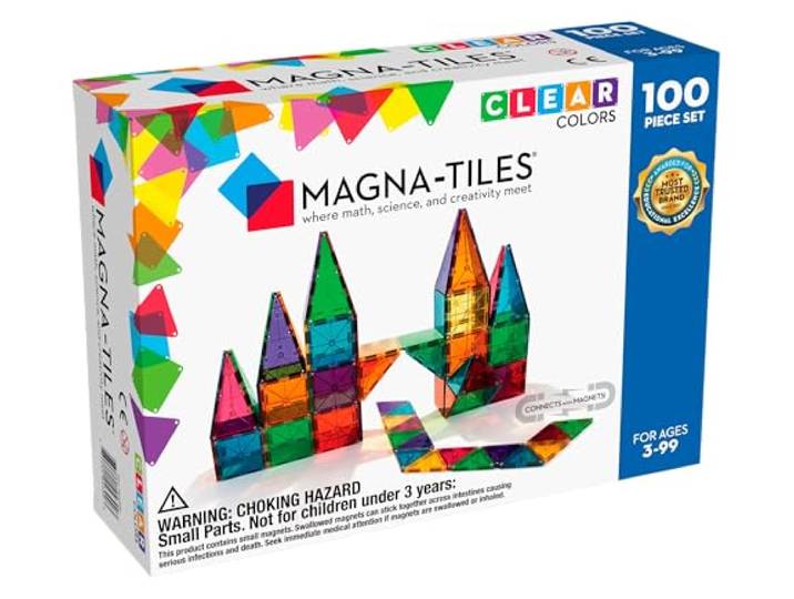 Magna-Fliesen, transluzente Farben, 100 Stück