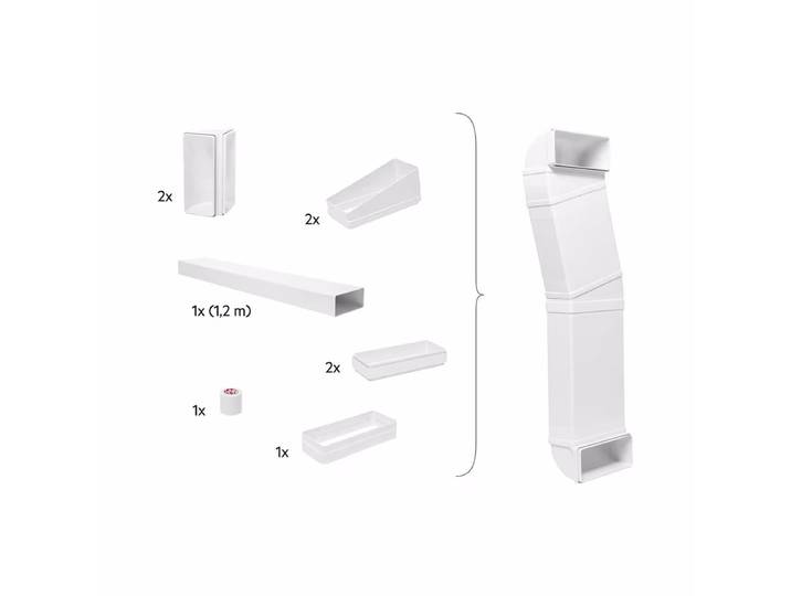 Electrolux M2CKCF01C Montagezubehör – Dunstabzugshaube Zubehör