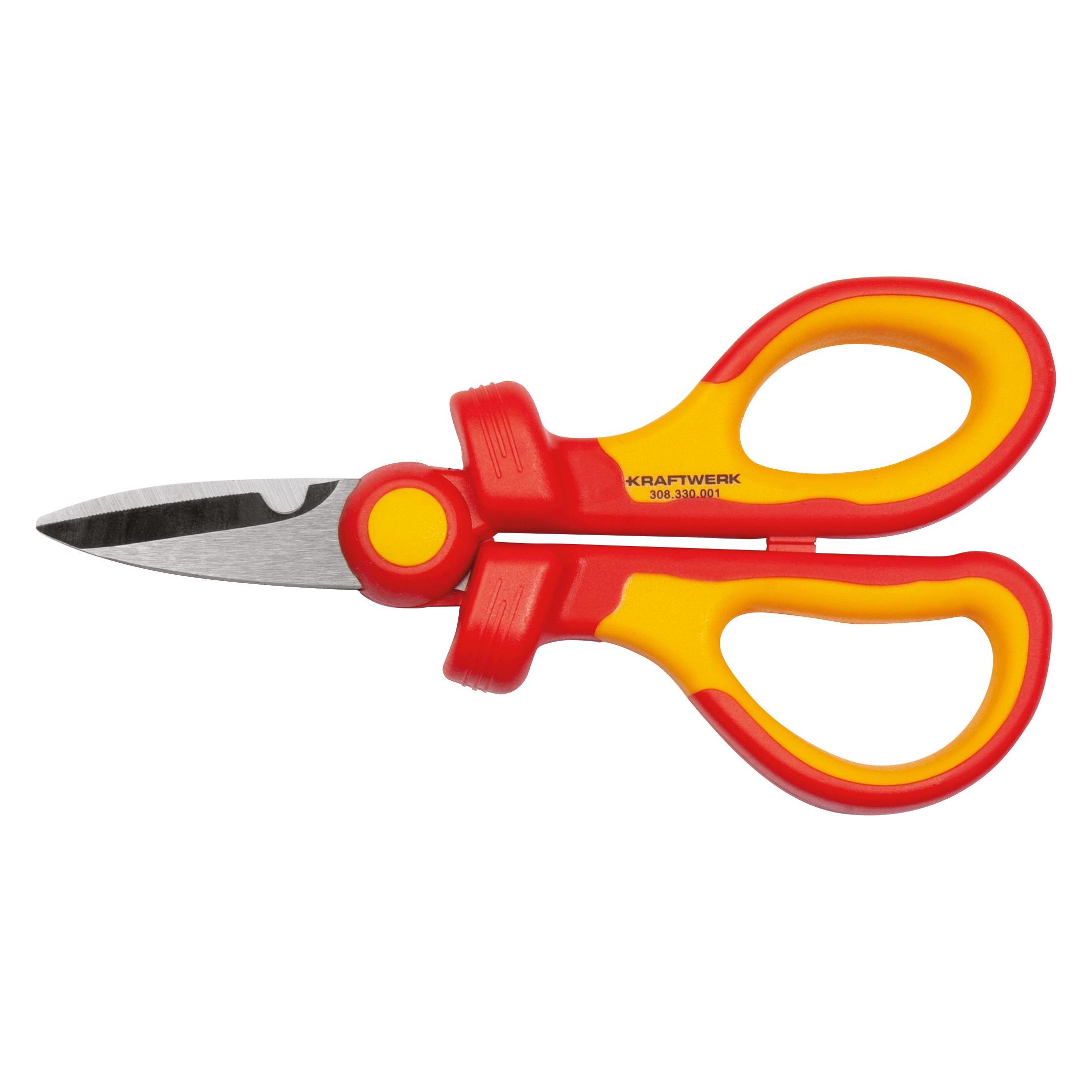Kraftwerk Elektriker-Schere VDE (16 cm) (308.330.001)