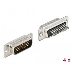 Delock 66706 D-SUB Steckverbinder - 4 St. Bag
