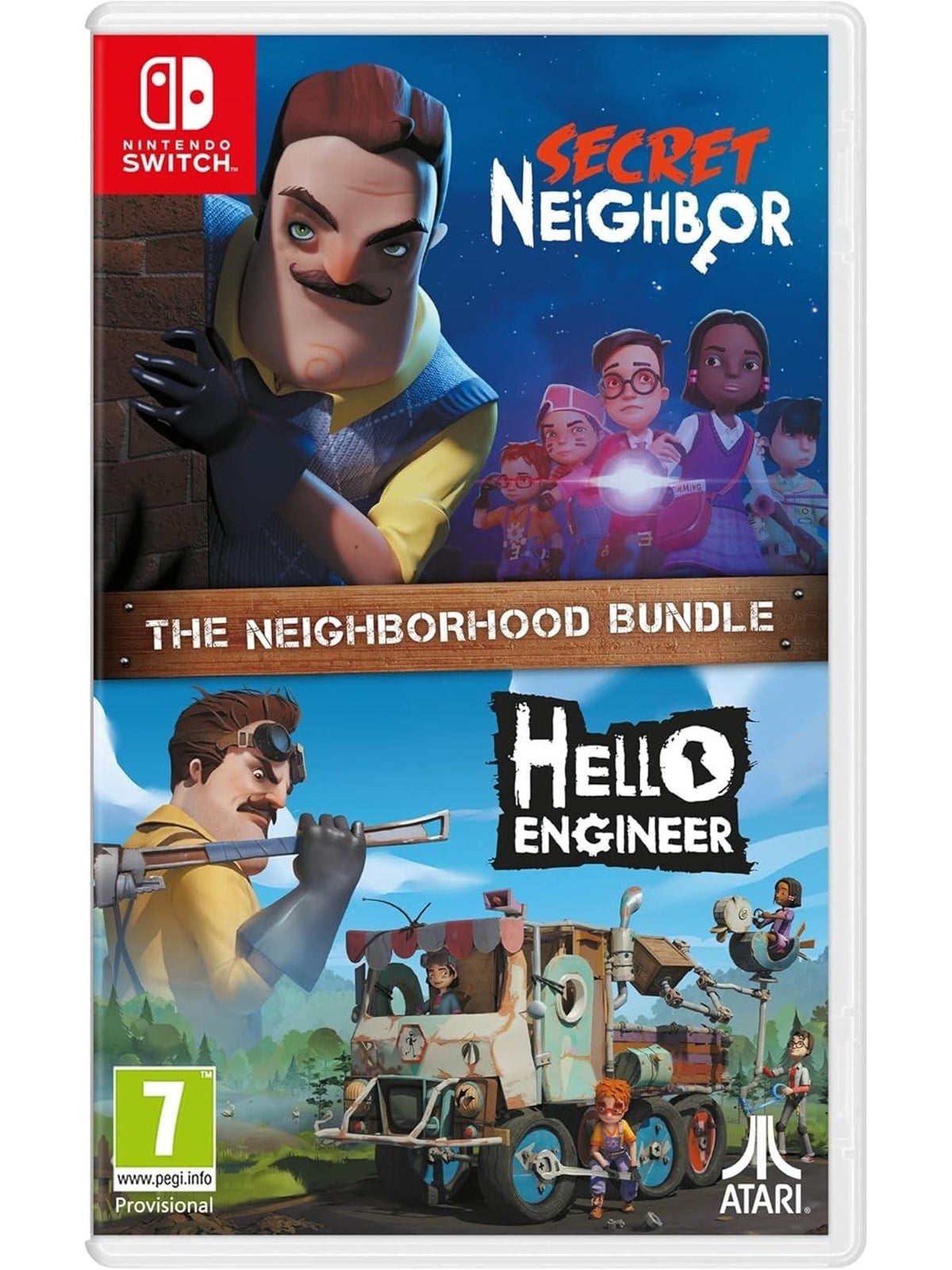 Secret Neighbor + Hello Engineer - The Neighborhood Bundle - Nintendo Switch - Action/Abenteuer - PEGI 7