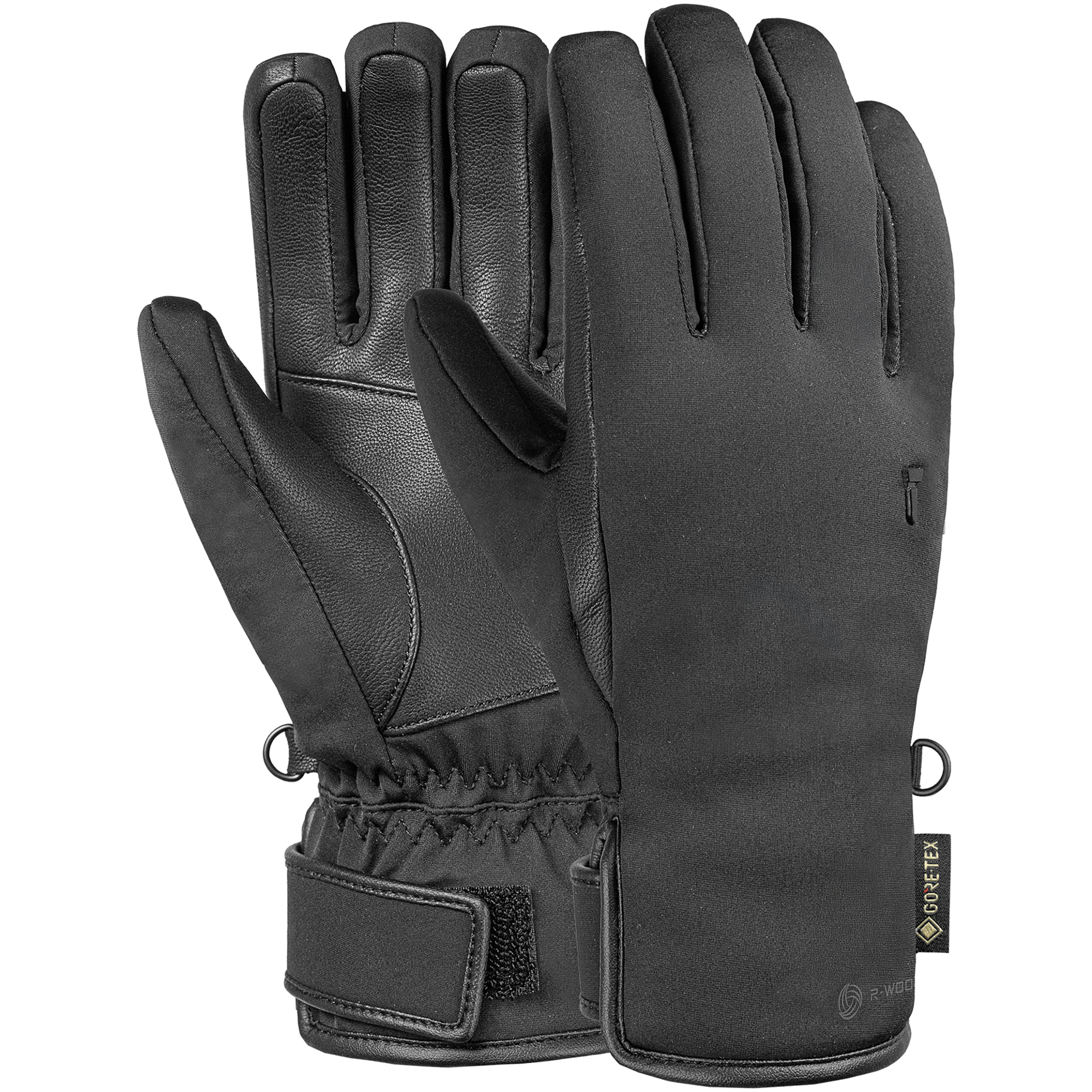 Reusch Kiara GTX Damen Skihandschuhe schwarz Größe 7 Skifahren Wasserdicht GORE-TEX