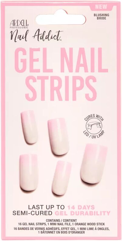 Ardell - Gel Nail Strips, Blushing Bride, Set
