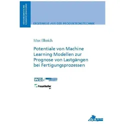 Potentiale von Machine Learning Modellen zur Prognose von Lastgängen bei Fertigungsprozessen, Fachbücher von Max Ellerich