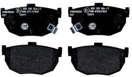 HELLA 8DB 355 006-411 Brake pad set