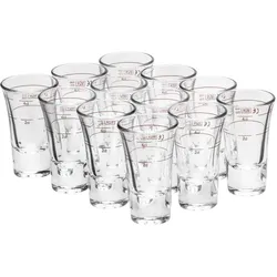 Bormioli Rocco Dublino Stamper geeicht mit Rotring, Cocktailgläser, Transparent