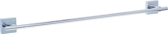 Nie wieder Bohren nwb Badetuchstange Pro 030 P03206 chrom, mit Befestigungstechnik zum Kleben