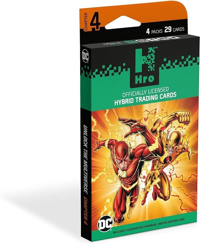 ASS Spielkartenfabrik Hro DC Trading Cards Hoofdstuk 4 The Flash Verpakking met 4 kaarten
