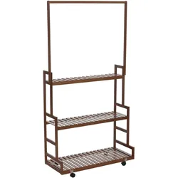 STANDGARDEROBE Braun