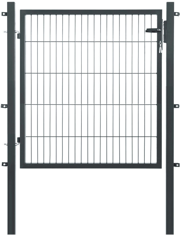 Floraworld Gartentor Comfort Plus 120 x 100 cm anthrazit