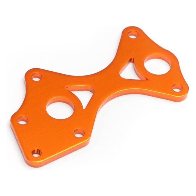 HPI Trophy Truggy Front Holder For Diff. Gear 7075 (Orange) (101762)