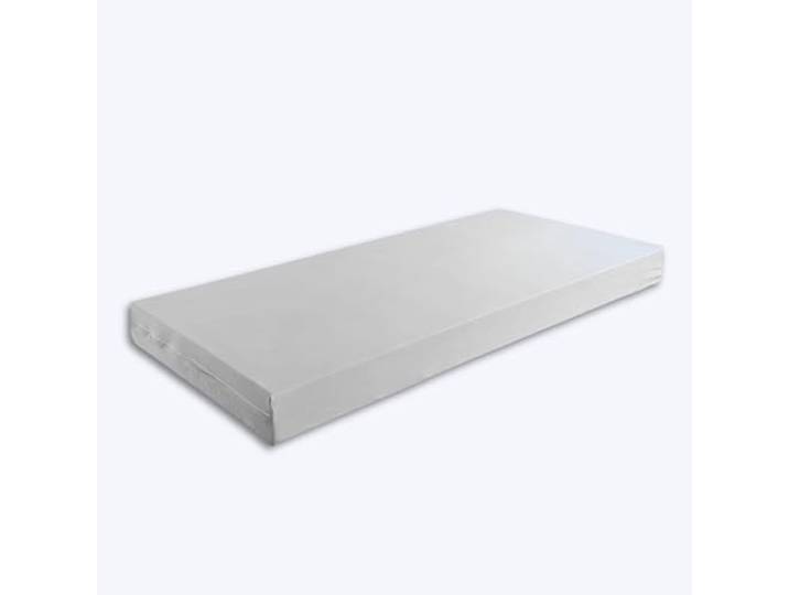 FORTISLINE Pflegematratze 90x200x15 cm - Schaumstoffmatratze RG40 mit wasserdichtem und abwischbarem Bezug, 95°C waschbar, für Pflegebett, Krankenhausbett, häusliche Pflege und Inkontinenz