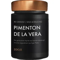 Zooze Pimenton de la Vera - mild (Geräucherte Paprika), 80g