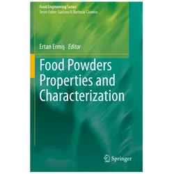Food Powders Properties and Characterization, Fachbücher von Ertan Ermis, Ertan Ermiş
