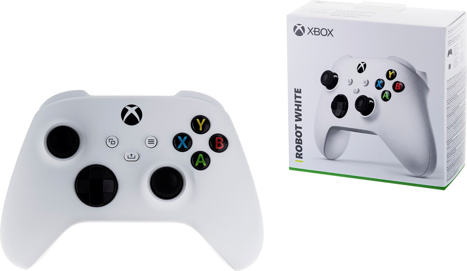 Microsoft Xbox Wireless Controller White Gamepad voor Xbox Series S, Xbox Series X, Xbox One, Xbox One S en Xbox One X