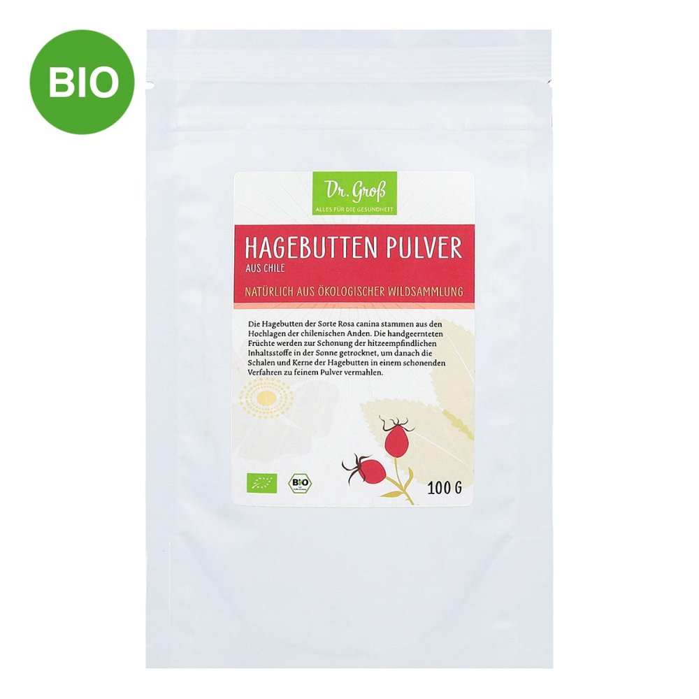 Biol.Präparate Dr.Groß GmbH Hagebutten Pulver bio 09245571