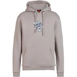 Santa Cruz Dot Guy Front Hoodie Herren | Gr. L | grau - grau
