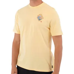 HURLEY PRINTING PRESS DISQUES T-Shirt 2026 egg shell - L