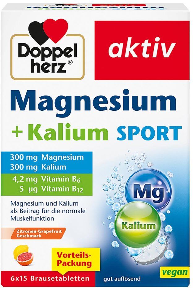 Doppelherz Magnesium+kalium Sport Brausetabletten
