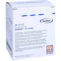 Vliesstoff-kompressen steril 5x5 cm 4fach