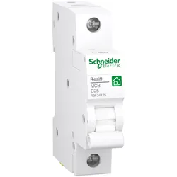 Schneider Electric R9F24125 Leitungsschutzschalter Resi9 1P, 25A, C Charakteristik, 6kA