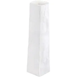 Vase TÜTE LIVING (LBH 6x6x26 cm) - weiß - LBH 6x6x26 cm