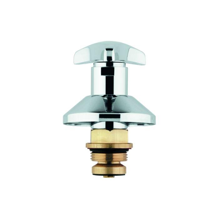 Grohe Oberteil Trecorn chrom, 1", Markierung blau