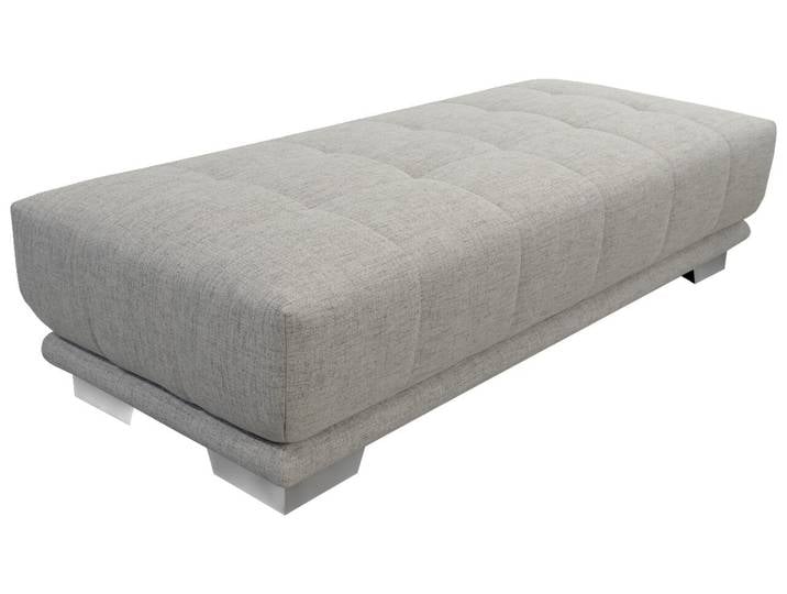 XORA Hocker CAORLE, grau, Stoff