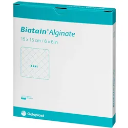 Biatain Alginate Kompressen 15x15 cm 10 St