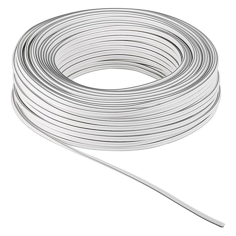 Goobay Lautsprecherkabel weiss CU (10 m, 0.50 mm²) (15109)