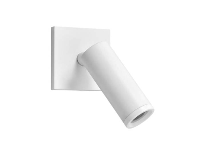 Petite applique liseuse led blanc mat