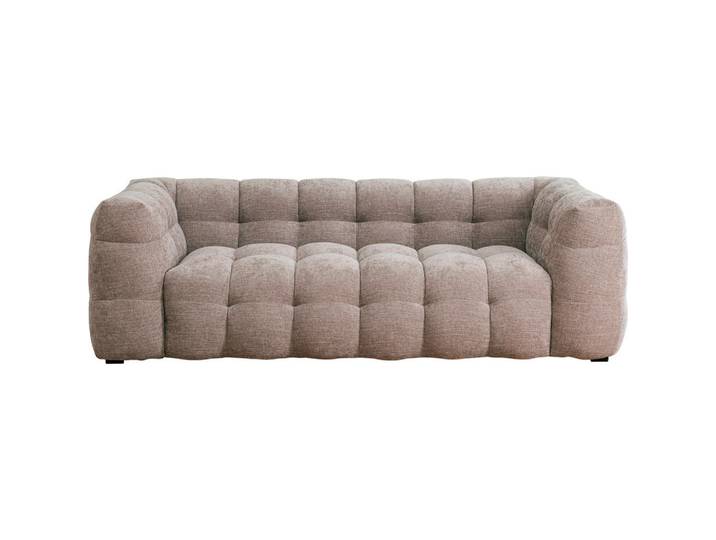 Kare-Design 3-Sitzer-Sofa, Beige, Hellbraun, Holz, Erle, massiv, 240x70x107 cm, Made in EU, Wohnzimmer, Sofas & Couches, Sofas, 3-Sitzer Sofas