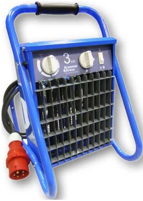 Kraemer&Kraus; Industrieheizlüfter 3kW, 400V KKHL 33 ; Kraemer & Kraus)