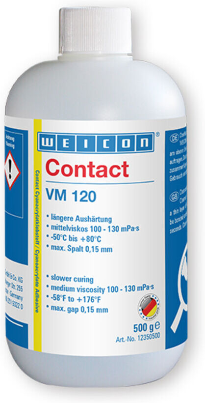 Weicon Contact VM 120 Cyanacrylat-Klebstoff 500 g (10000262)