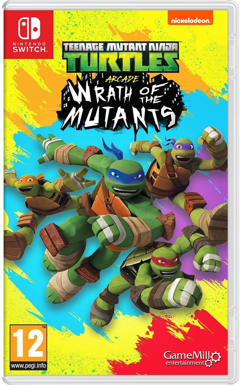 Nintendo Game TMNT Arcade: Wrath of the Mutants - Nintendo Switch Game, New
