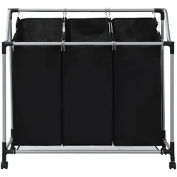 vidaXL, Wäschekorb, Lukendorf (3 Taschen)
