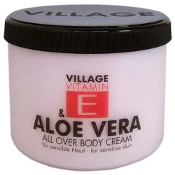 500ml Village Vitamin E Bodycream Aloe Vera