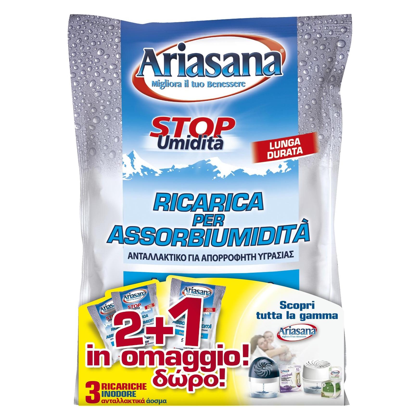Henkel Ariasana Ricarica Inodore 2+1 Beutel 450g (3x) (945801)