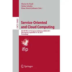 Service-Oriented and Cloud Computing, Fachbücher von Einar Broch Johnsen