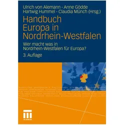 Handbuch Europa in Nordrhein-Westfalen, Fachbücher von Claudia Münch