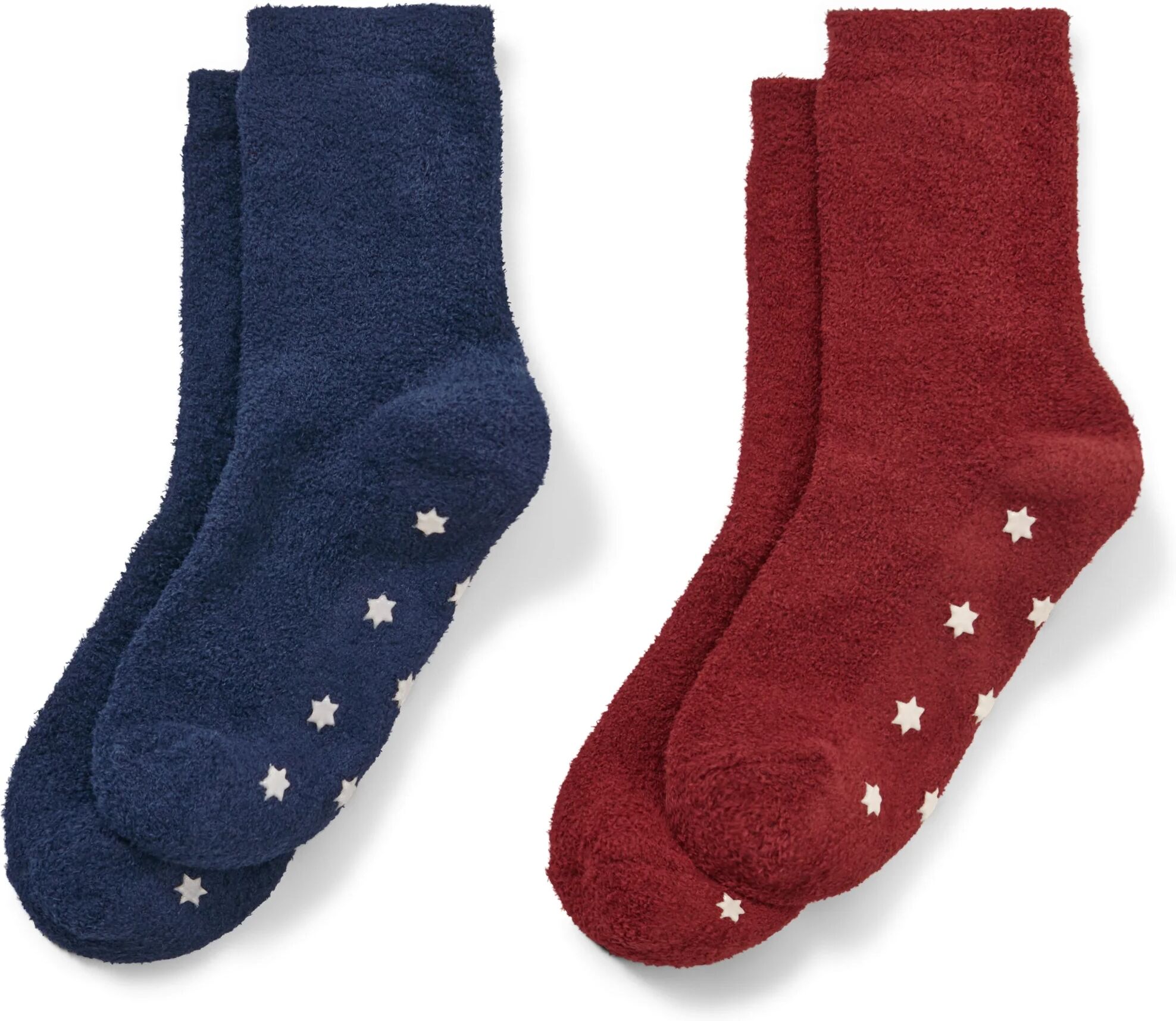 Tchibo - 2 Paar Kinder-Kuschelsocken - Kinder - Gr. 31-34 - bordeaux